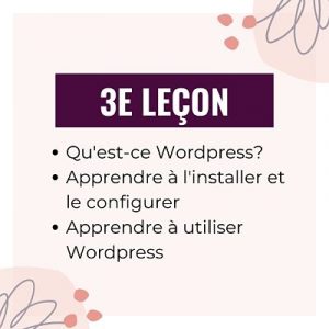 3e Leçon: Installer et configurer WordPress avec sécurisation https